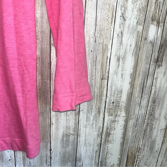 J. Crew Pink Ruffle Front Blouse - Picture 3 of 4